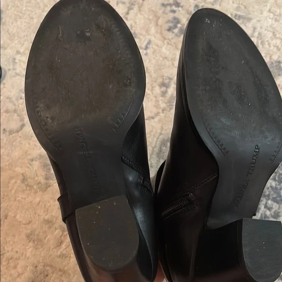 Ivanka Trump Elegant Black Ankle Boots - Picture 6 of 6